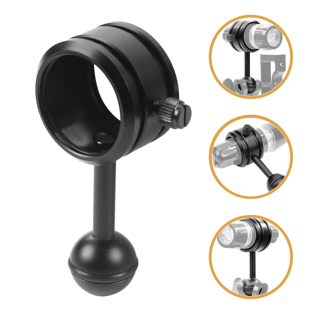 Underwater Flashlight - Underwater Photography Light Clamp Ball Head
