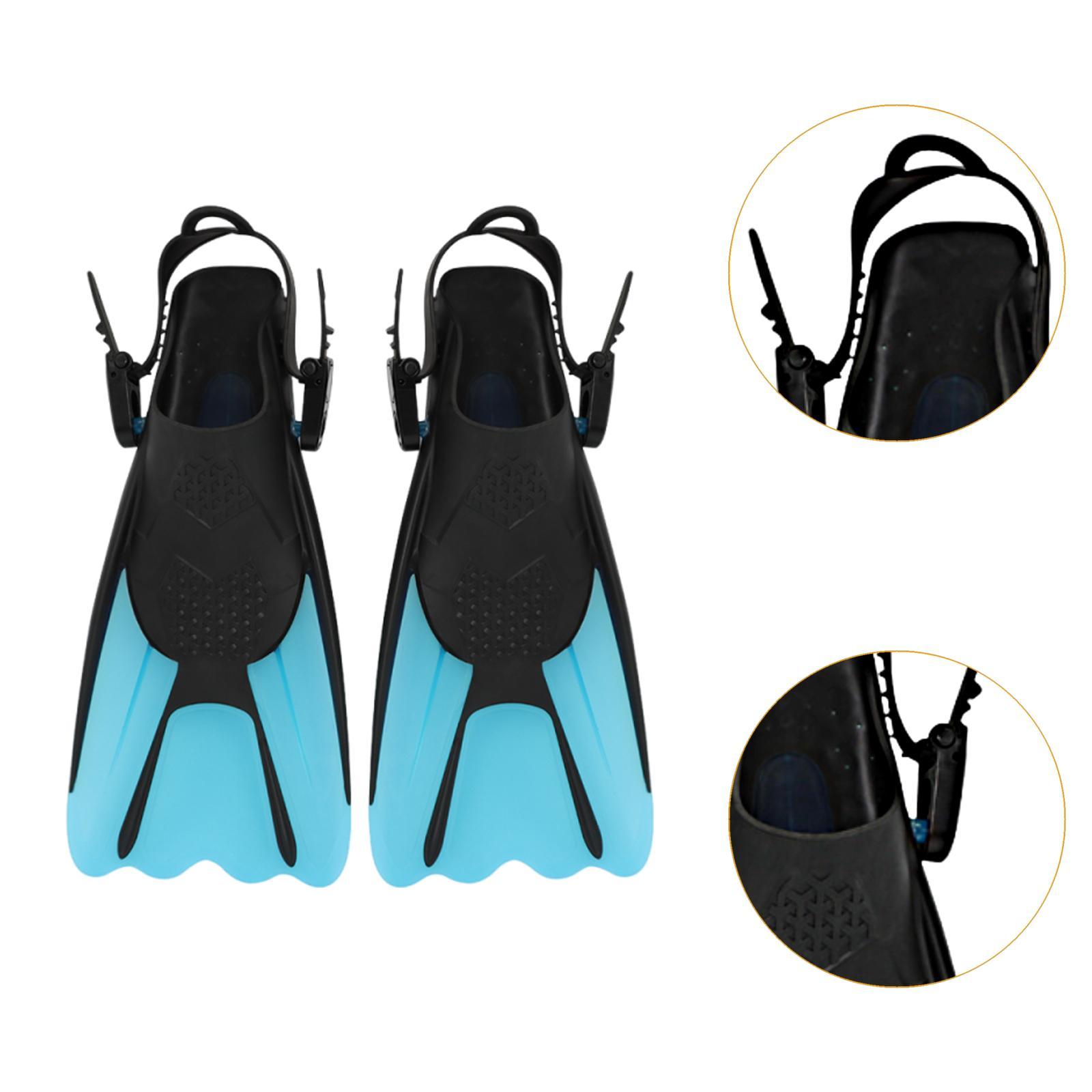 Open Heel Swim Fins Adjustable - Aquatic Sports And Scuba avaliação e preço