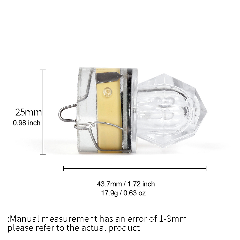 10 pcs LED Fishing Lamp Underw - Underwater Flashlight avaliação e preço