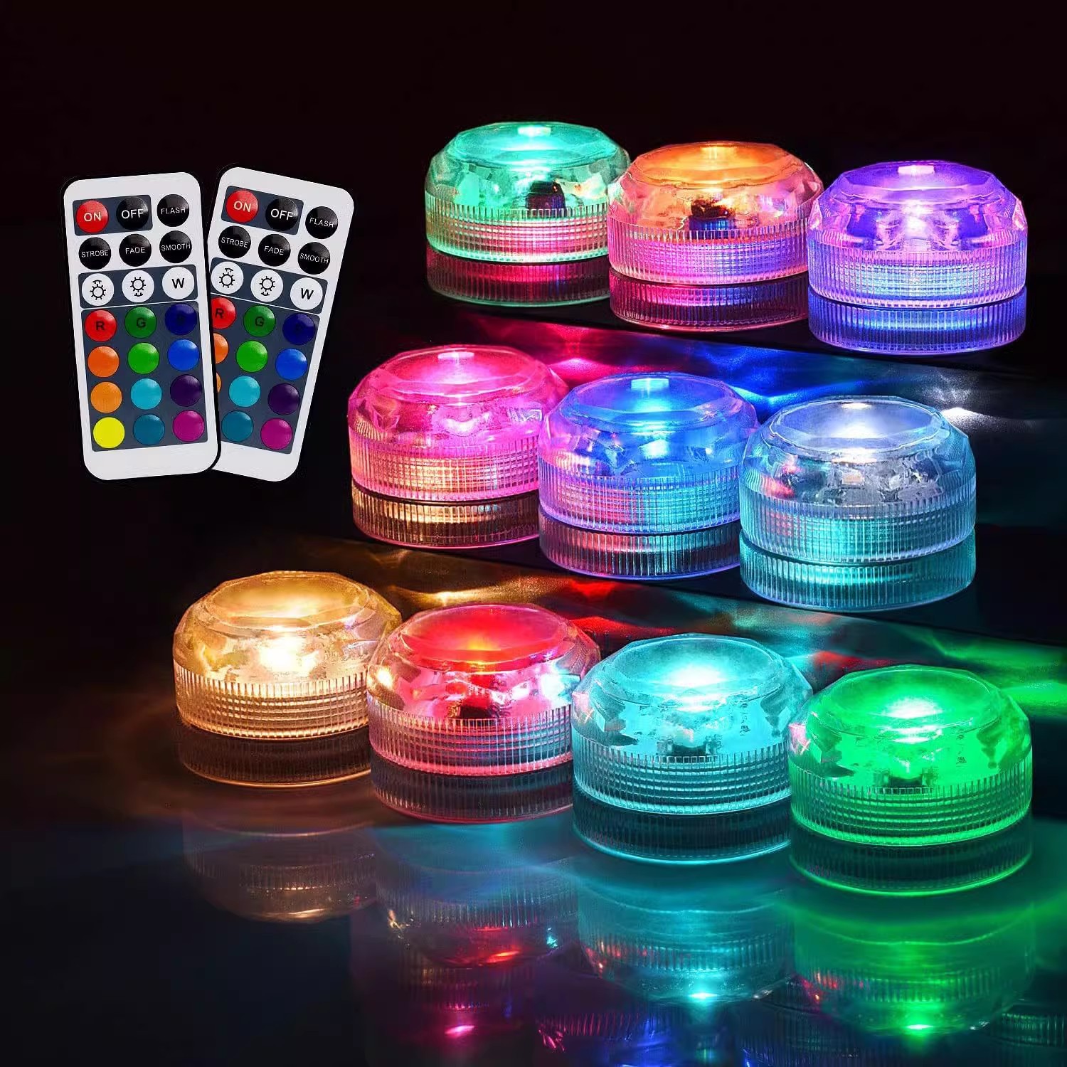 Remote Control RGB Decorative  - Underwater Flashlight avaliação e preço
