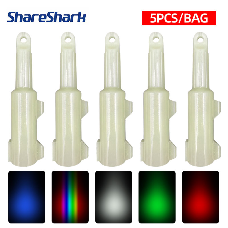 ShareShark 5pcs Fishing Flash  - Underwater Flashlight avaliação e preço